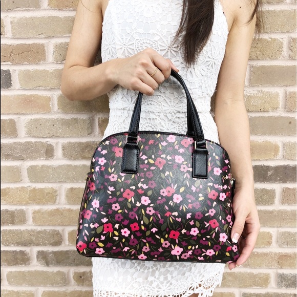 👜💕- NWT KATE SPADE Satchel Floral - Picture 3 of 7